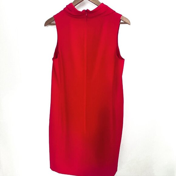 J. Crew poppy Crepe cowlneck shift dress Small - Picture 5 of 12